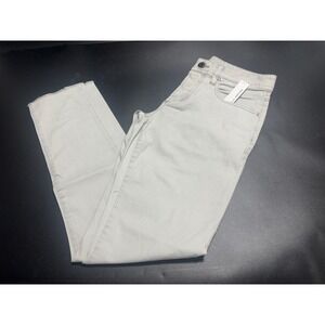 James Perse Pants Mens 28 White Brushed Twill Cotton Standard Fit Pocket Zip Fly